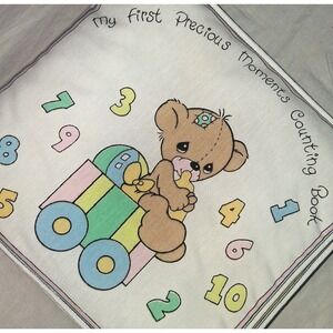 Previous Moments Fabric Cloth Book, Handmade New